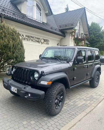 Jeep Wrangler cena 182000 przebieg: 92000, rok produkcji 2021 z Katowice małe 436